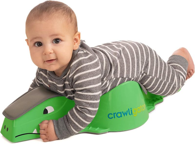 Photo 1 of Crawligator Tummy Time Toy I Provides Mobility for Infants 4-12 Months I Early Childhood Dev 