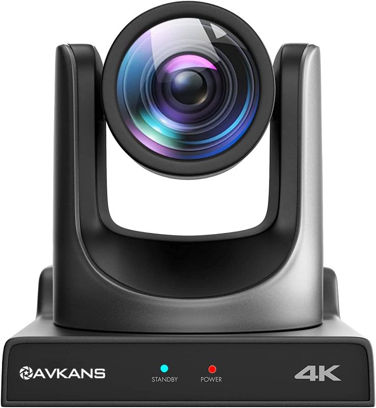 Photo 1 of AVKANS 4K NDI PTZ Camera, 20X Move 4K PTZ Camera with HDMI SDI USB Video Outputs, Official NDI Products (4K NDI PTZ)
