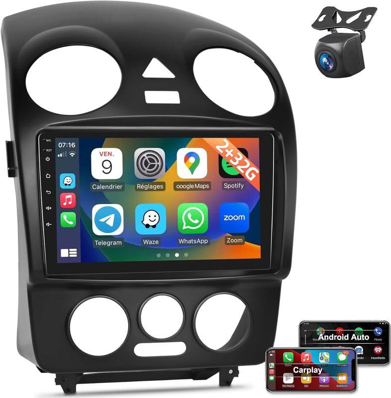 Photo 1 of 2+32G Wireless Carplay Android Car Radio for VW Beetle 2004-2010, 9 Inch Touchscreen with Android Auto/DSP/Multiple UI/GPS/WiFi + AHD Backup Camera
