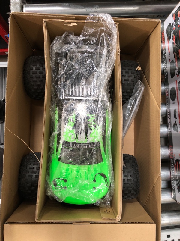 Photo 2 of ARRMA 1/10 Granite 4X4 V3 3S BLX Brushless Monster RC Truck RTR (Transmitter and Receiver Included, Batteries and Charger Required) , Green