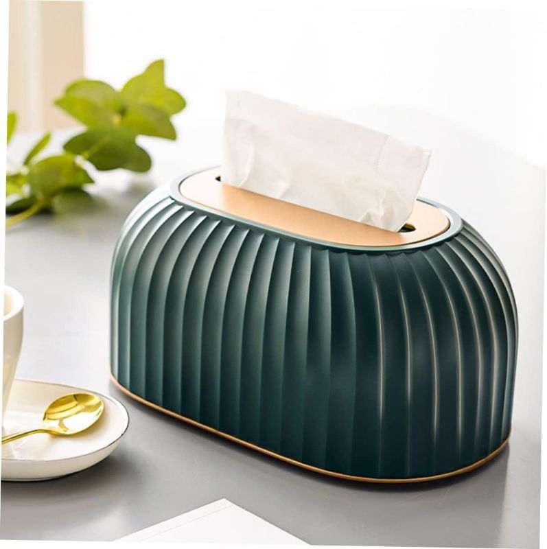 Photo 1 of  Tissue Box Hand Towel Dispenser Modern Tissues Car Paper Towel Holder Tissue Dispenser Wipes Dispenser Paper Towels Dispenser Napkin Holder Spring Multifunction Paper Rack
