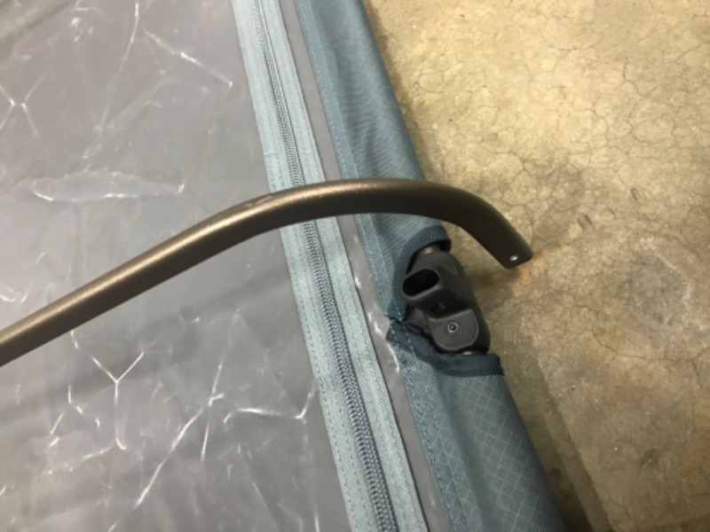 Photo 3 of **ONE LEG IS MISSING A SCREW**
Ozark Trail Zipper Cot Adult 75.5 X26 X 5.5
