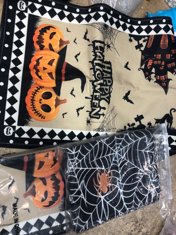 Photo 1 of 3 halloween table runners