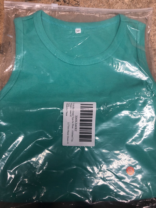 Photo 1 of MEDIUM GREEN TANK TOP