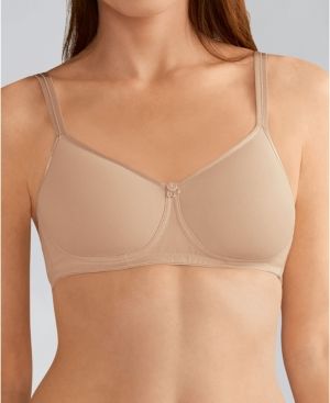 Photo 1 of Amoena Women's Mara Contour Foam Soft Cup T-Shirt Bra in Light Nude (1150) | large| HerRoom.com
