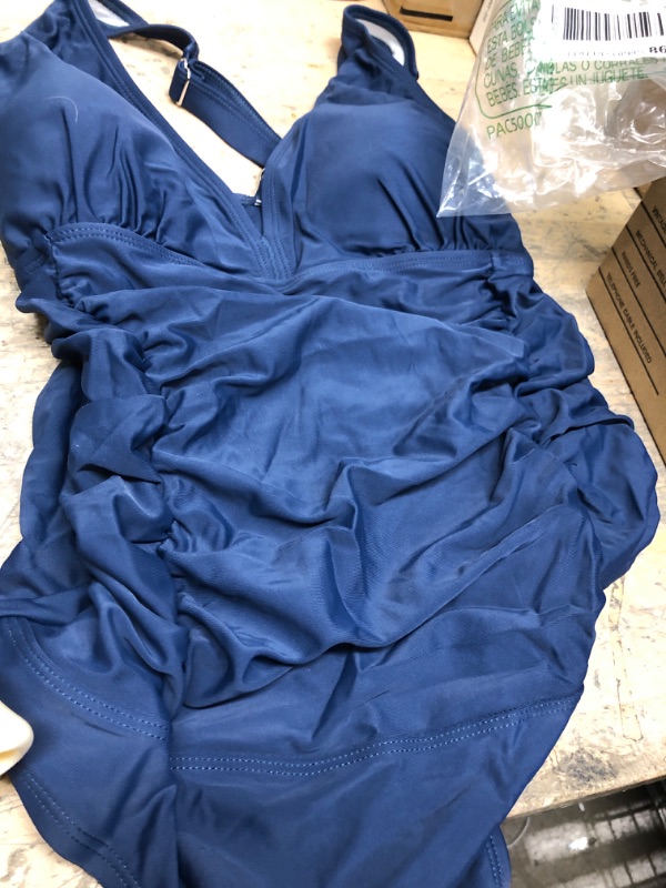 Photo 1 of medium navy blue bathing suit 