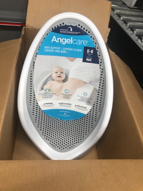 Photo 2 of Angelcare Baby Bath Support (Grey) | Ideal for Babies Less than 6 Months Old