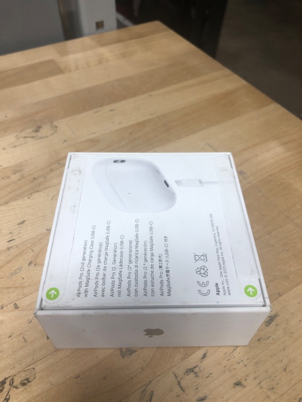 Photo 2 of *BRAND NEW, FACTORY SEALED**
Apple AirPods Pro (2nd Generation) Wireless Ear Buds with USB-C Charging, Up to 2X More Active Noise Cancelling Bluetooth Headphones, Transparency Mode, Adaptive Audio, Personalized Spatial Audio USB-C Without AppleCare+