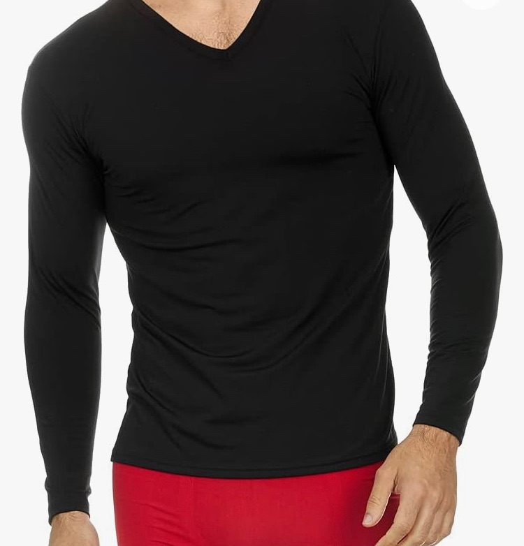 Photo 1 of Thermajohn Thermal Shirts for Men Long Sleeve Thermal Compression Shirts for Men Base Layer Cold Weather