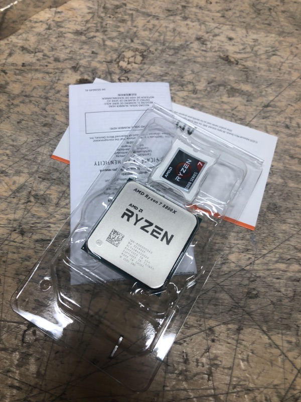 Photo 2 of AMD Ryzen 7 5800X 8-core, 16-Thread Unlocked Desktop Processor