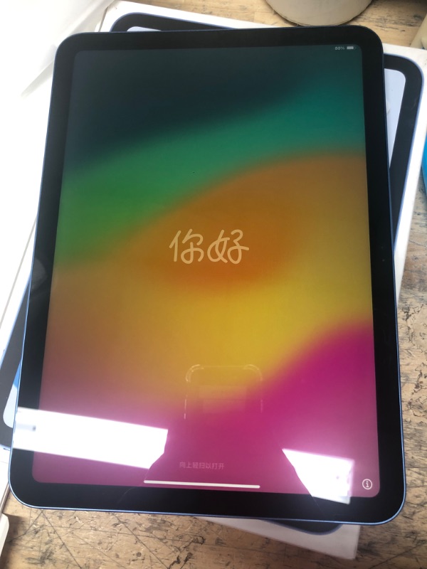 Photo 2 of Apple iPad (10th Generation): with A14 Bionic chip, 10.9-inch Liquid Retina Display, 64GB, Wi-Fi 6, 12MP front/12MP Back Camera, Touch ID, All-Day Battery Life – Blue WiFi 64GB Blue