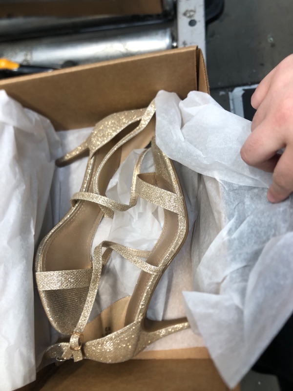 Photo 1 of Dream Paris gold glitter heels 9.5  women 