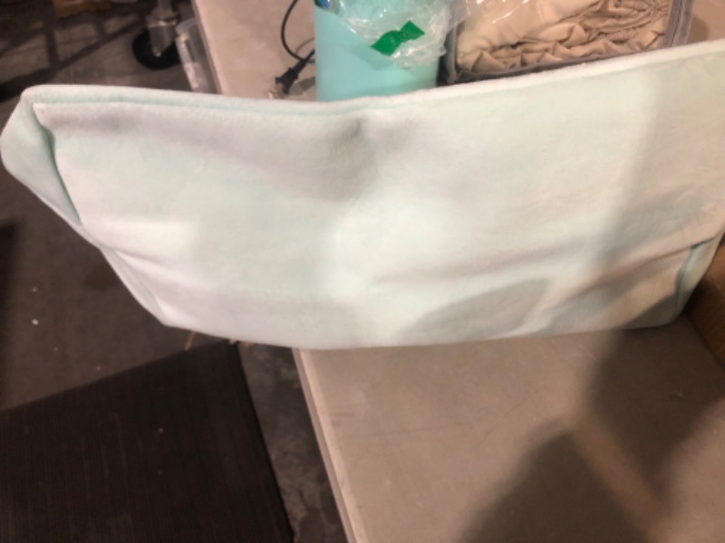 Photo 1 of ***color mint***QEAGVJ Chenille Patch Weekender Tote Bag Terry Cloth Handbag Travel Bag Yoga Luggage Plush Embroidery Overnight Bags Terrypink