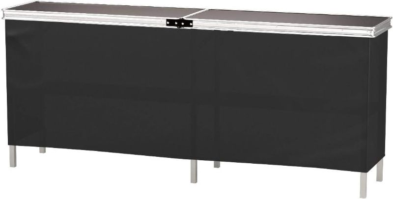 Photo 1 of **NON-REFUNDABLE** // **SALE FINAL** 
****PARTS ONLY/SALE FINAL**
Trademark Innovations Portable Black Bar Table Commercial Grade Carrying Case