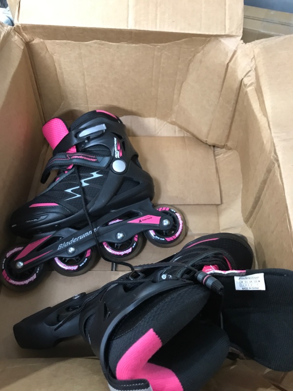 Photo 2 of Rollerblade Bladerunner Advantage Pro XT Womens Size 6 Inline Skates Pink Flaws
