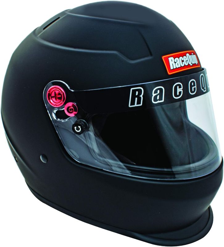 Photo 1 of RaceQuip Full Face Helmet PRO20 Series Snell SA2020 Rated Flat Black X-Large 276996
