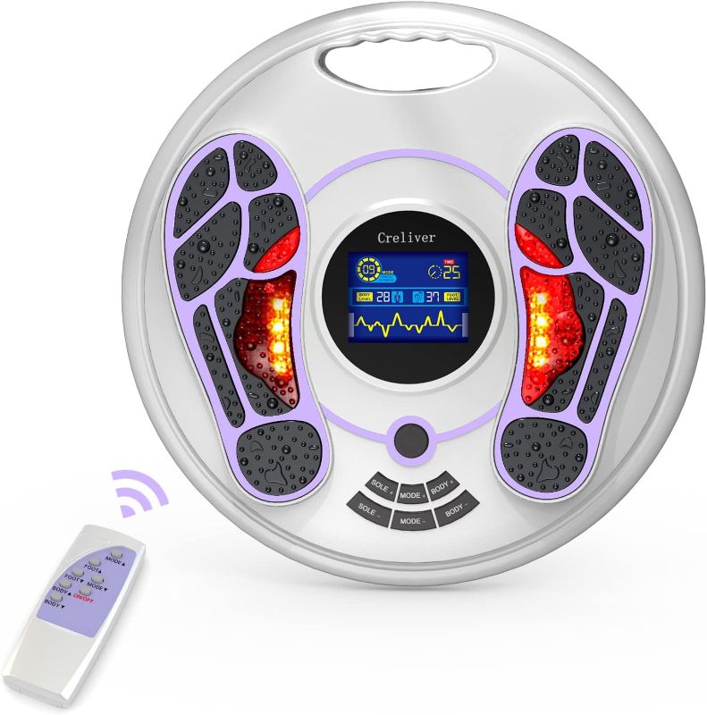 Photo 1 of Creliver FSA or HSA Eligible EMS Foot Massager for Neuropathy Improves Blood Circulation?EMS Foot Stimulator Therapy TENS Unit for Feet, Back Pain, General Pain Relief, Muscle Pain
