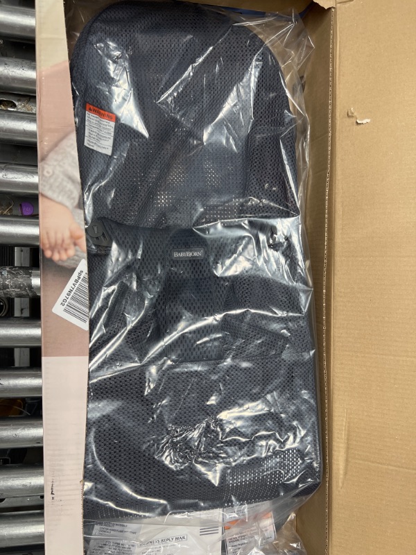 Photo 1 of BabyBjörn Bouncer Bliss, Mesh, Anthracite Mesh Anthracite