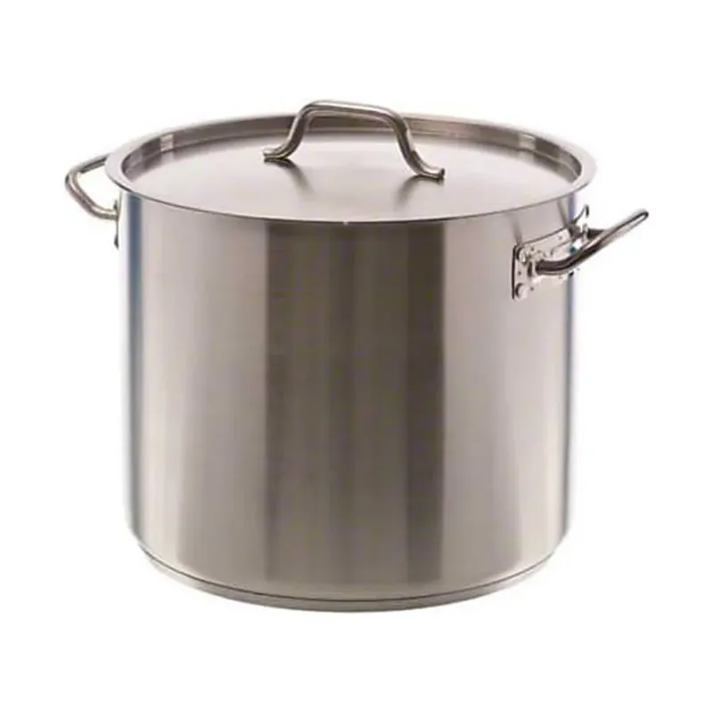 Photo 1 of ***USED - DENTED - SCRAPED - NO PACKAGING***
Update International 32 Qt Induction Ready Stainless Steel Stock Pot W/Cover