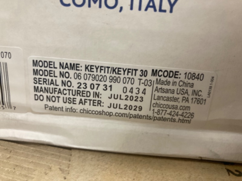 Photo 1 of Chicco KeyFit Infant Car Seat Base - Anthracite