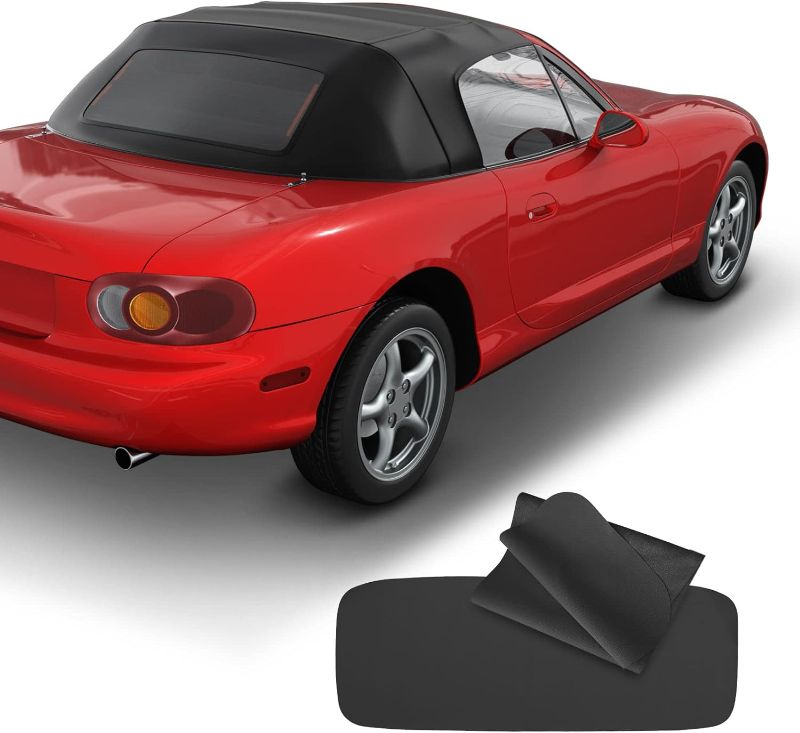 Photo 1 of A-Premium Black Convertible Soft Top Compatible with Mazda Miata 1990-1997 1999-2005