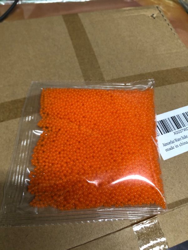 Photo 1 of AIMOERFAN WATTER BULLET 7PK ORANGE 7-8 MM