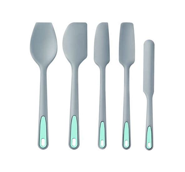 Photo 2 of 
To Encounter Silicone Spatula Set 5 Pieces Seamless Spatula Heat-Resistant Turner Spatulas Nonstick For Baking Cooking & Mixing Dishwasher Safe
