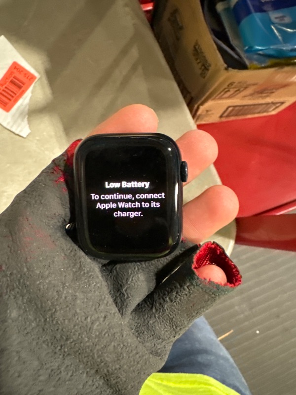 Photo 2 of **READ NOTES**Apple Watch Series 9 [GPS 45mm] Smartwatch with Midnight Aluminum Case