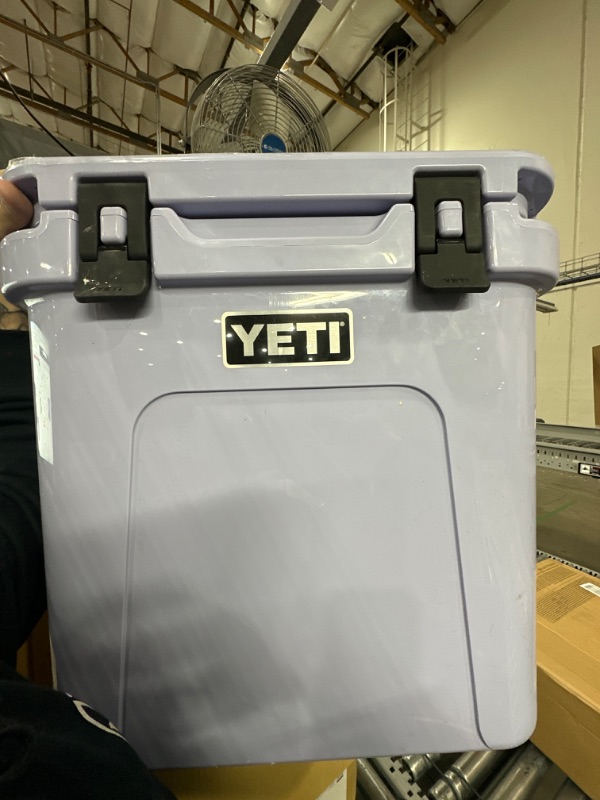 Photo 3 of YETI Roadie 48 Wheeled Cooler with Retractable Periscope Handle Cosmic Lilac