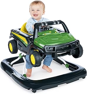 Photo 1 of Bright Starts John Deere Gator Ways to Play 4-in-1 Baby Activity Push Walker, Green, Age 6 Months+