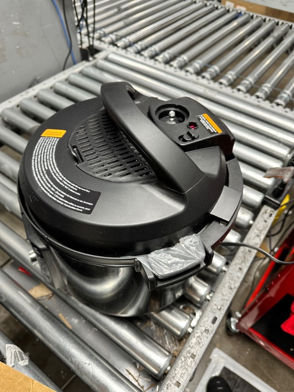 Photo 1 of Instant Pot Pro 10-in-1 Pressure Cooker, Slow Cooker, Rice/Grain Cooker, Steamer, Sauté, Sous Vide, Yogurt Maker, Sterilizer, and Warmer, Includes App With Over 800 Recipes, Black, 8 Quart 8QT Pro