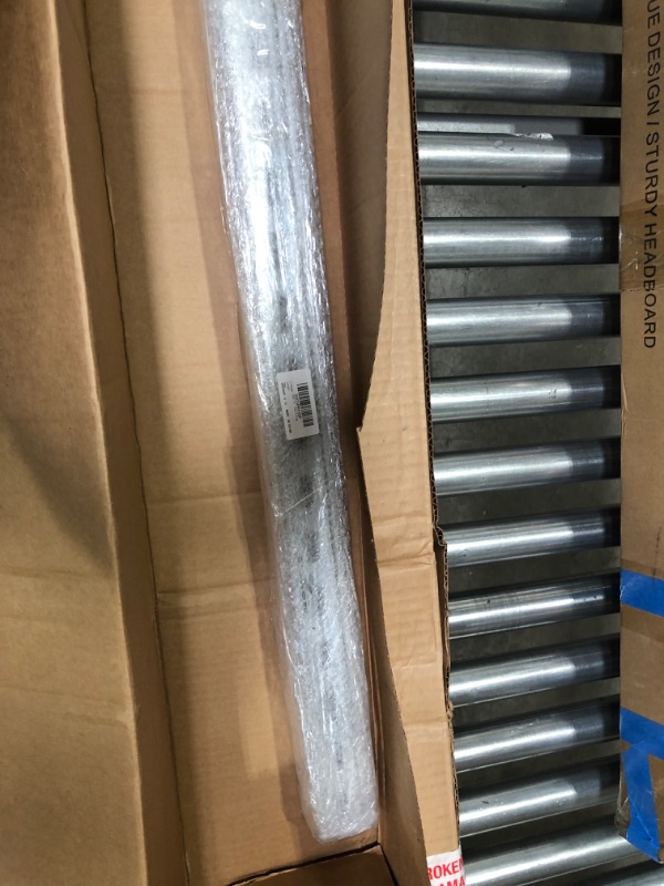 Photo 2 of 2 Pieces 1-5/8'' 12 Gauge Metal Strut Channel with Slotted Back Half Slotted Steel Channel Pre Galvanized Steel Channel Rail, 5 Foot Length