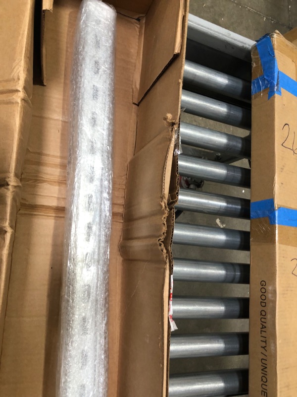 Photo 3 of 2 Pieces 1-5/8'' 12 Gauge Metal Strut Channel with Slotted Back Half Slotted Steel Channel Pre Galvanized Steel Channel Rail, 5 Foot Length