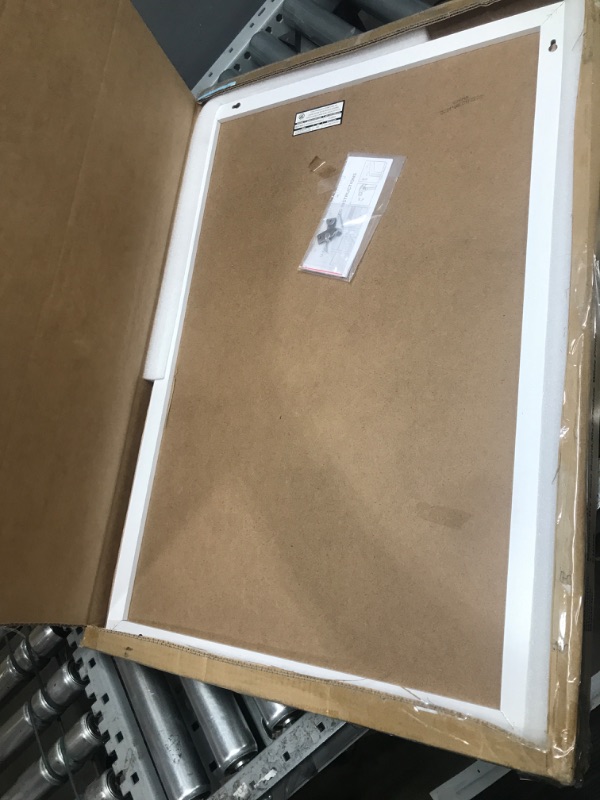 Photo 1 of U Brands Magnetic Dry Erase Board, 20 x 30 Inches, White Wood Frame (2071U00-01)
