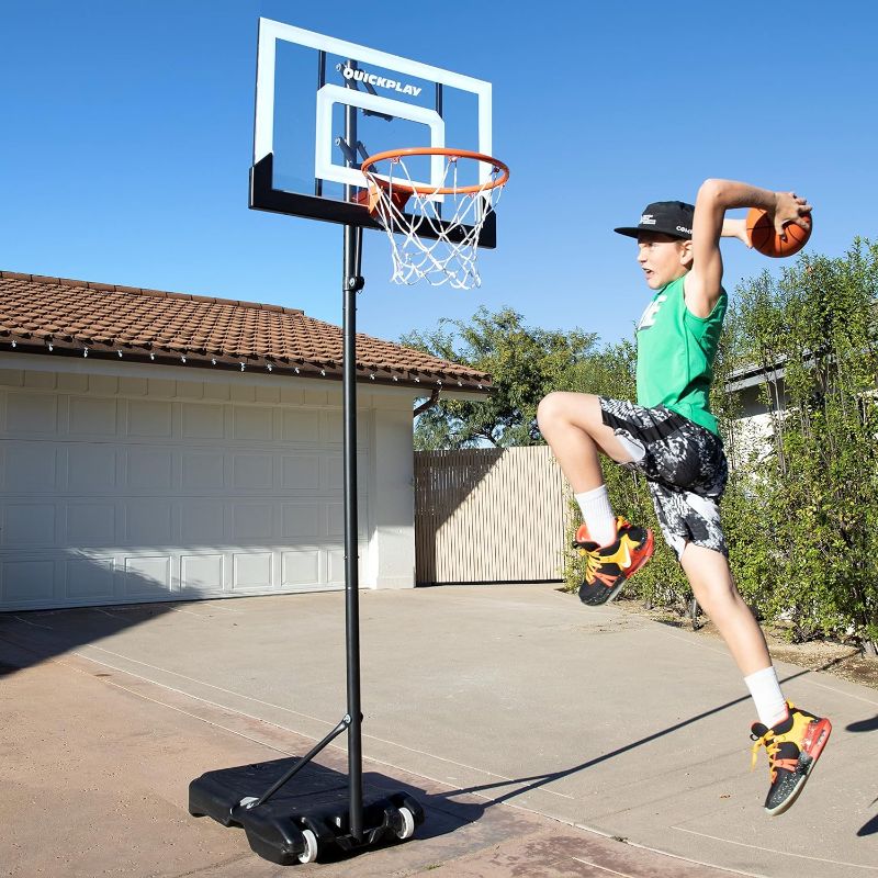 Photo 1 of **SEE NOTES**
QUICKPLAY Baller Mini Hoop System | Portable Basketball Hoop System with Adjustable Height Pole
