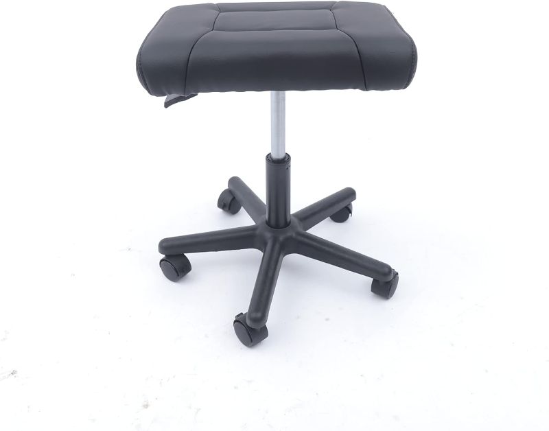 Photo 1 of Foot Stool Under Desk, Foot Rest Under Desk for Office Use Adjustable Footrest Office Foot Stool with Wheels Ergonomic Under Desk Foot Stand for Home Office
