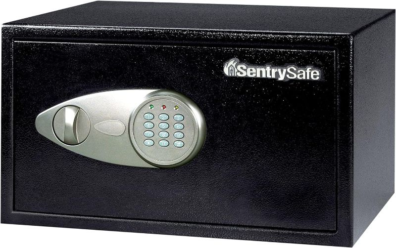 Photo 1 of **MISSING KEYS*CONTACT MANUFACTURER** 
SentrySafe Security Safe with Digital Keypad Lock 8.9 x 16.9 x 13.6 Inches
