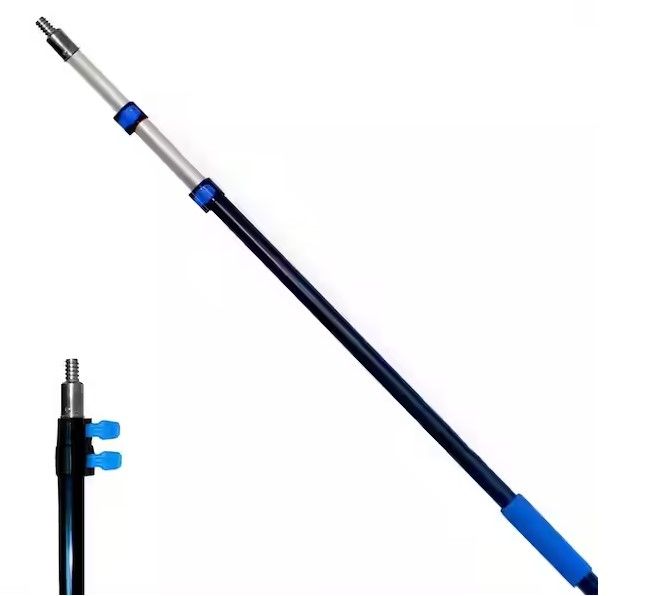 Photo 1 of 4 .5 ft. - 12 ft. Lightweight Sturdy Aluminum Adjustable Extension Pole