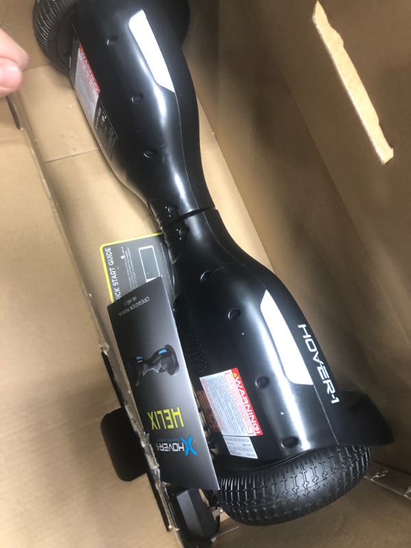 Photo 2 of (READ FULL POST) Hover-1 Helix Electric Hoverboard | 7MPH Top Speed, 4 Mile Range, 6HR Full-Charge, Built-in Bluetooth Speaker, Rider Modes: Beginner to Expert Hoverboard Black