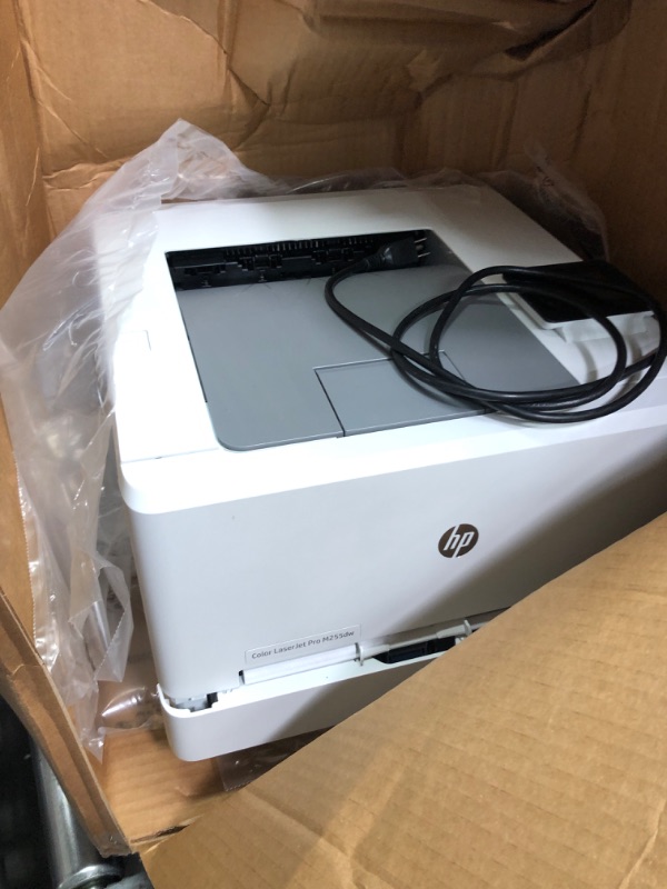 Photo 2 of ***SEE NOTES*** HP Color LaserJet Pro M255dw Wireless Laser Printer, Remote Mobile Print, Duplex Printing, Works with Alexa (7KW64A), White
