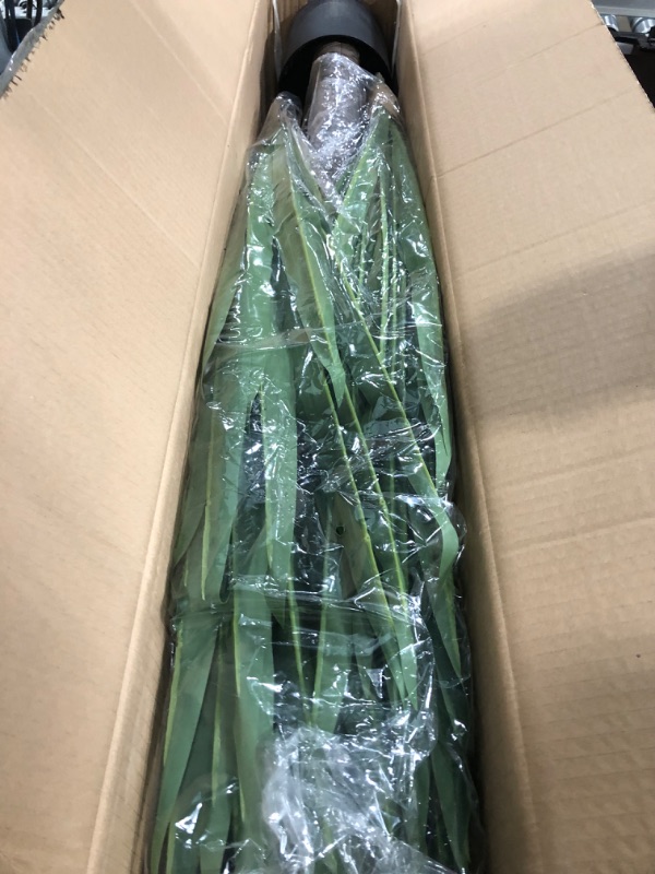 Photo 1 of FLOWORLD Dracaena Silk Plant Corn Stalk 6ft Tall Faux Plants Indoor Large Fake Plants Potted Yucca Tree Tropical Floor Plants Artificial Silk Palm Trees for Home Office Store Decor Housewarming Gift 1 6 Ft