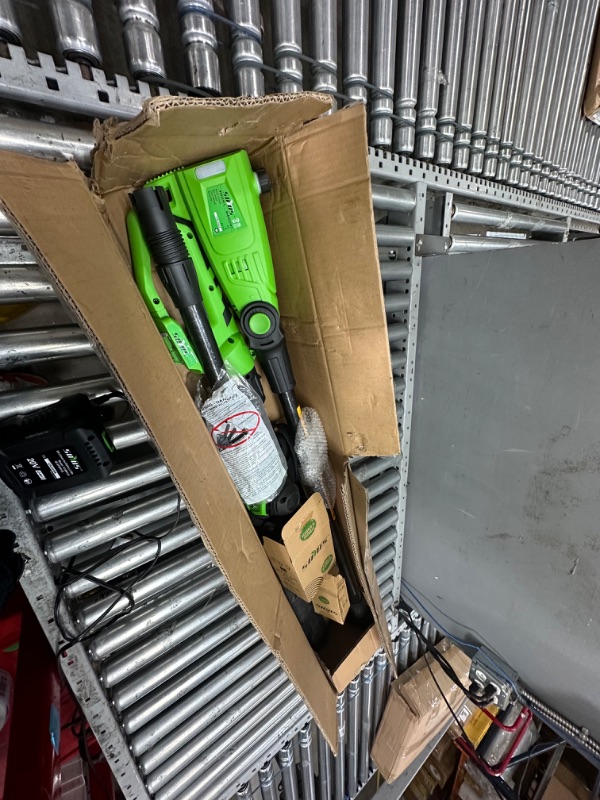Photo 1 of **SEE NOTES**SOYUS Cordless Pole Saw 8-Inch, 2-in-1 Pole Hedge Trimmer 18-Inch, 15-Foot Max Reach Pole Saw for Tree Trimming, 16ft/s Speed, Auto Oiling, Multi-Angle Pole Chainsaw with 2.0Ah Battery & Charger
