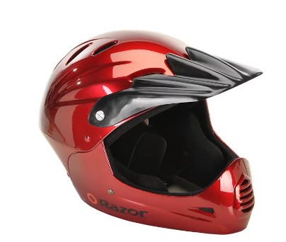 Photo 1 of **SEE NOTES**Razor Full Faced Multi-Sport Youth Helmet, Black Cherry MEDIUM**
