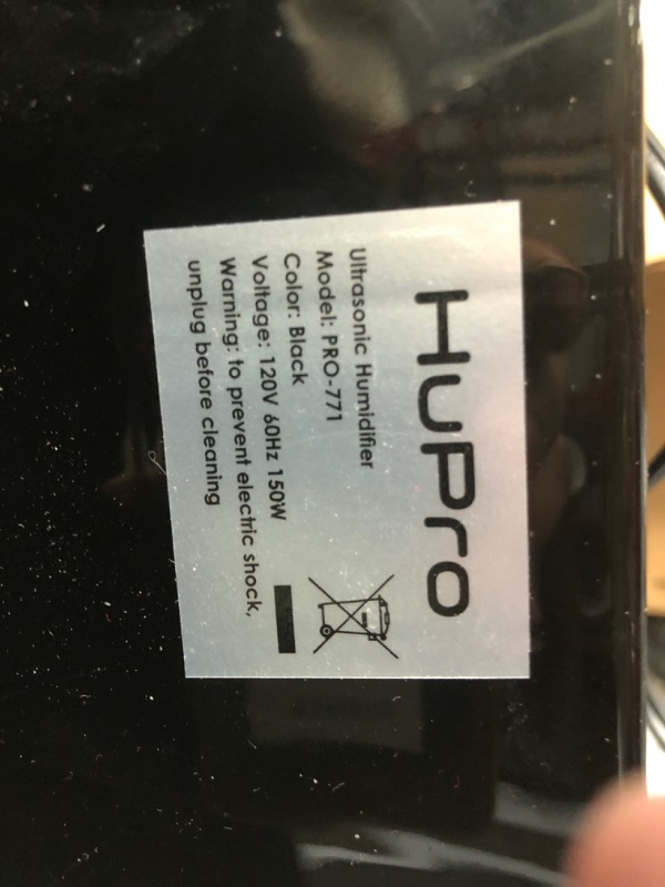 Photo 2 of Hupro ultrasonic top filling humidifier pro-771