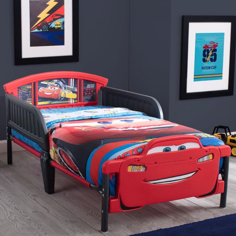 Photo 1 of Delta Children 3D-Footboard Toddler Bed, Disney/Pixar Cars 3
