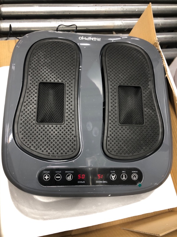 Photo 3 of ***USED - POWERS ON - UNABLE TO TEST FURTHER***
RENPHO Feet Massager with Vibrating Rolling Electric Shiatsu Massage for Foot Pain Relief, Plantar Fasciitis