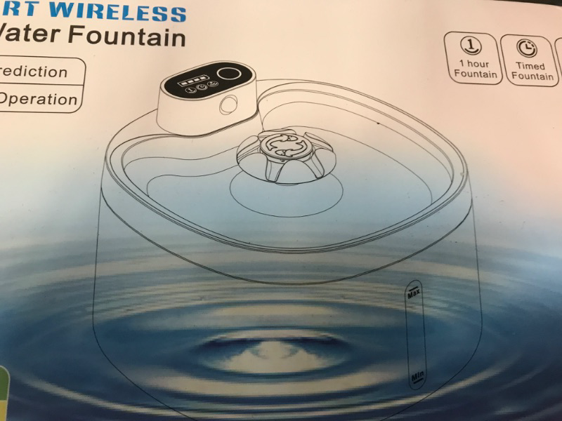 Photo 1 of 
SMART WIRELESS PET WATER FOUNTAIN