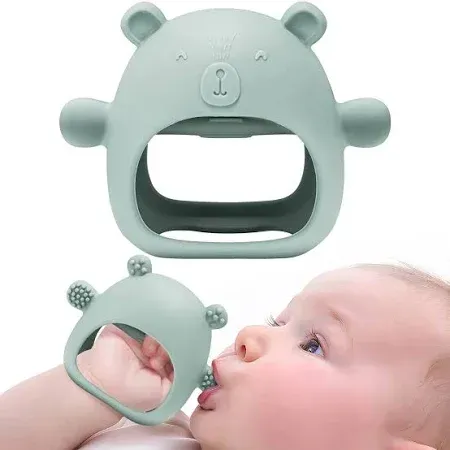 Photo 1 of SILICONE BEAR MITTEN TEETHER 