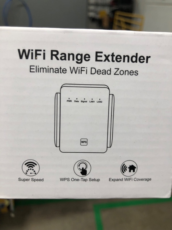 Photo 1 of ZYGD Fastest WiFi Extender/Booster | 2023 Release Up to 74% Faster Broader Coverage Than Ever Signal Booster for Home Internet/WiFi Repeater,Covers 8470 Sq.ft,w/Ethernet Port,1-Tap Setup Indoor