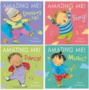 Photo 1 of Amazing Me! Board Book Set of 4 - (Social and Emotional Learning Sets) by Carol Thompson (Mixed Media Product)
